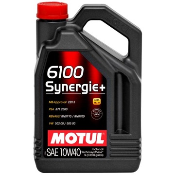 OLEJ MOTUL 10W40 6100 SYNERGIE+ 5L 10W-40