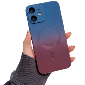 Etui KOLOROWE AURORA SILIKONOWE +SZKŁO do iphone 11