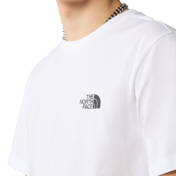 The North Face T-Shirt Simple Dome Rozmiar XL Biały - NF0A87NGFN4