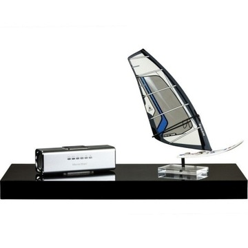 ЧЕРНАЯ ГЛЯНЦЕВАЯ ПОДВЕСНАЯ ПОЛКА НАСТЕННАЯ VOLATO 40 СМ