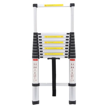 ТЕЛЕСКОПИЧЕСКАЯ ЛЕСТНИЦА 2,6 М АЛЮМИНИЕВАЯ РАСШИРЯЕМАЯ СКЛАДНАЯ ПОРТАТИВНАЯ Подставка Heiz