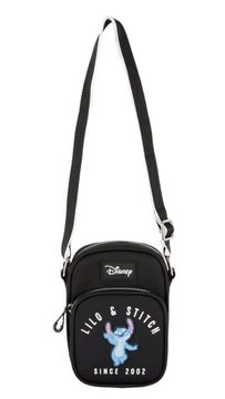STITCH, Stich czarna, mała torebka dla dziewczynki Lilo & Stitch Diseny