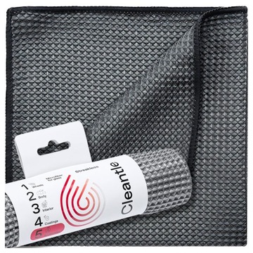 CLEANTLE STREAKLESS ВАФЕЛЬНАЯ МИКРОФИБРА для чистки и мытья окон 40х40см