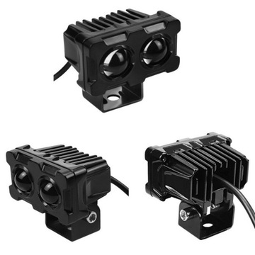 ГАЛОГЕННЫЕ ДОПОЛНИТЕЛЬНЫЕ ЛАМПЫ СВЕТОДИОДНЫЕ ОТРАЖАТЕЛИ 2x20Вт - IP68