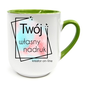 FOTO KUBEK Z TWOIM WŁASNYM NADRUKIEM ZDJĘCIEM NAPISEM LOGO FIRMY PREZENT