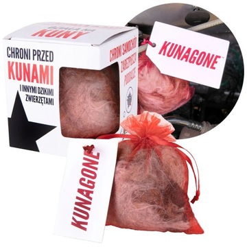 SKUTECZNY ODSTRASZACZ NA KUNY SIERŚĆ PSA KUNAGONE