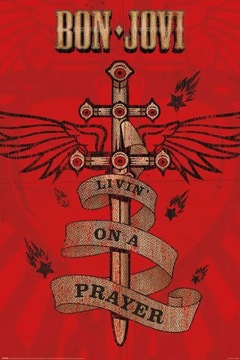 Bon Jovi Livin On A Prayer - plakat 61x91,5 cm