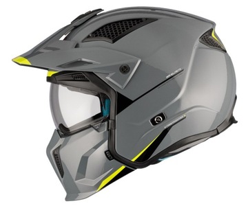 Kask otwarty MT Streetfighter SV S Solid A1 szary błyszczący Rozmiar: L