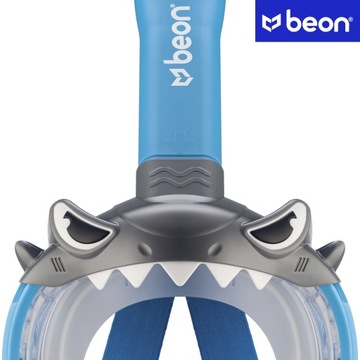 ПОЛНОЛИЦЕВАЯ МАСКА ДЛЯ ДАЙВИНГА BEON ДЛЯ ДЕТЕЙ