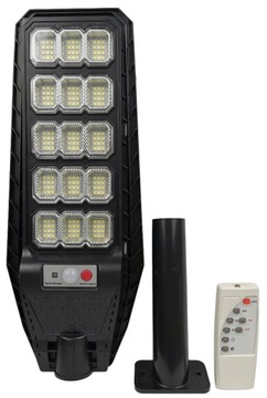 LATARNIA ULICZNA SOLARNA LED Z PILOTEM + UCHWYT