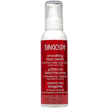 Wygładzający krem do twarzy, skóra sucha 135 ml Bingospa