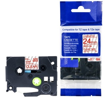 TAŚMA DO BROTHER TRANSP. TZe-152 24mm TZ142 AZ152