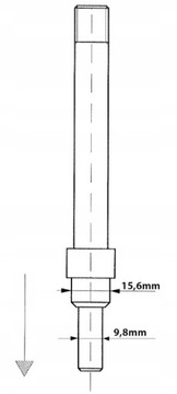 Молоток жестянщика со звездообразным держателем М14 для корректировщика электродов М5