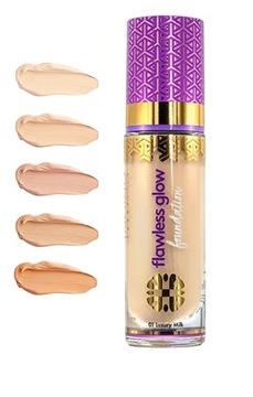 INGRID FLAWLESS GLOW Rozświetlający podkład do twarzy 03 Fortune lush 30ml