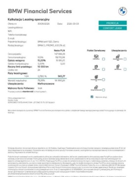 BMW Seria 1 F70 2025 BMW Seria 1 BMW Bonkowscy Salon Polska M-Pakiet 1.5 Benzyna 170KM, zdjęcie 17