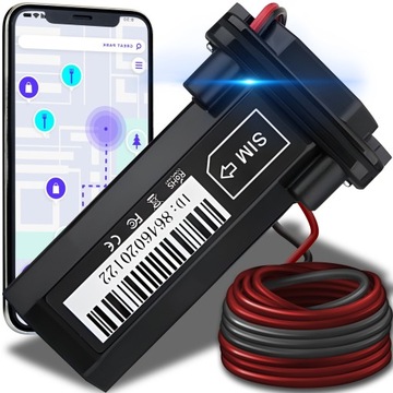 LOKALIZATOR GPS DO ŚLEDZENIA POJAZDU SAMOCHODU SIM UKRYTY TRACKER BATERIA