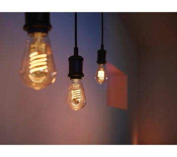Светодиодная лампа Philips Hue White Filament ST64 E27