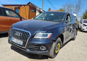 Audi Q5 II SUV 2.0 TFSI 252KM 2017 Audi Q5 2017r, 2.0 Benzyna. 4x4. AUTOMAT. Uszkodzony lewy bok. Jezdzi. 2.0, zdjęcie 1