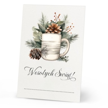 ПОДАРОЧНЫЕ ЭТИКЕТКИ праздники Новогодние бирки (10 шт.)