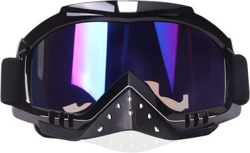 GOGLE MOTOCYKLOWE MOTOCROSSOWE OKULARY ANTY UV