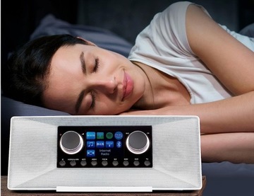 ИНТЕРНЕТ-ЦИФРОВОЕ РАДИО MD89289 WI-FI DAB+ FM USB BLUETOOTH БЕЛОЕ 2x6 Вт