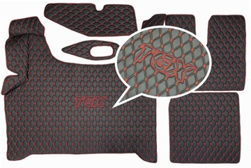 Ковры Коврики стеганые MAN TGX БЕСПЛАТНАЯ ВЫШИВКА Чехлы Полка МДП НОВИНКА!!!