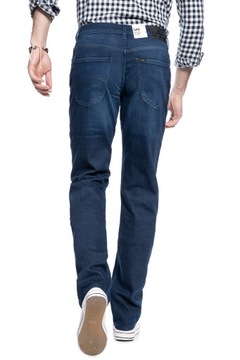 Męskie spodnie jeansowe proste Lee BROOKLYN W40 L32