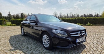 Mercedes Klasa C W205 Limuzyna 200 184KM 2014 Mercedes-Benz Klasa C SALON Mercedesa, Navi, 140 tys wpisuje na fakturze,O, zdjęcie 4