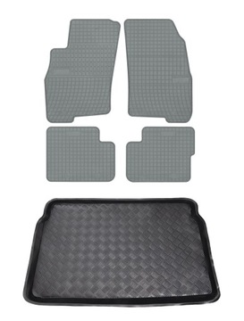 Dywaniki popiel + mata bagażnika Fiat Grande Punto 2005-2012
