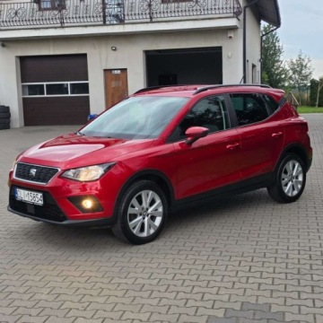 Seat Arona Crossover 1.0 EcoTSI 115KM 2018 Seat Arona 1.0 TSI 116KM DSG Maly Przebieg 53TKM Serwis Bezwypadkowy 100, zdjęcie 6