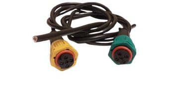 ZESTAW WTYCZKA BAJONET 5 PIN ZŁĄCZE KOSTKA PRAWA+LEWA PRZEWÓD 1M