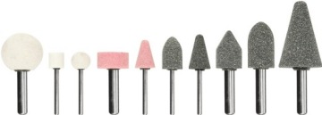 ПНЕВМАТИЧЕСКАЯ ПРЯМОШЛИФНИЦА NAC 25000 об/мин. + набор из 10 насадок в чемоданчике