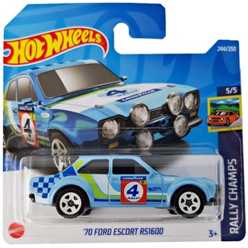 Hot Wheels '70 Ford Escort RS1600 5/5 2022 HCV30