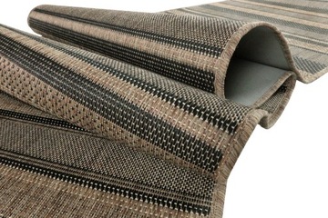 SZNURKOWY CHODNIK PODGUMOWANY 120 cm PASY - BRĄZ