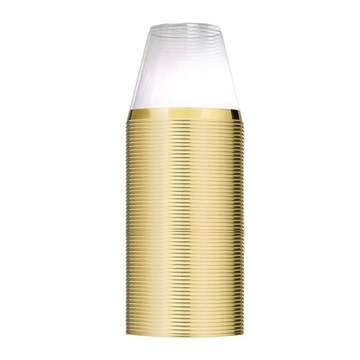30x Przezroczyste Plastikowe Kubki Szklanki 270ml