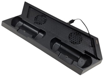 STACJA DOKUJACA STOJAK DO KONSOLI PS4 FAT CLASSIC DOBE USB SOLIDNY GADŻET