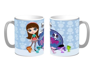 KUBEK LITTLEST PET SHOP + IMIĘ i KARTONIK PREZENT