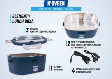 ЭЛЕКТРИЧЕСКИЙ ОБОГРЕВАТЕЛЬ КОНТЕЙНЕРА ДЛЯ ОБЕДОВ ДЛЯ ОФИСНЫХ АВТОМОБИЛЕЙ TIRA 12/24V