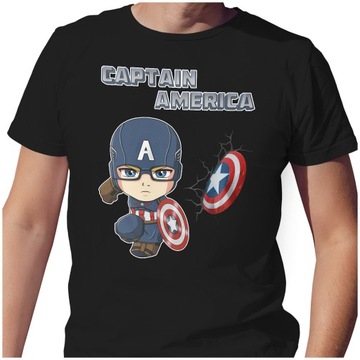 KOSZULKA T-SHIRT CAPTAIN AMERICA MARVEL XL JAKOŚĆ