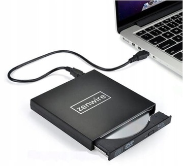 NAPĘD ZEWNĘTRZNY CD-R/DVD-RW/ROM NAGRYWARKA USB 3