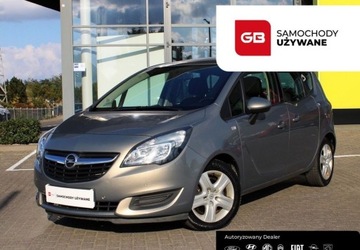 Opel Meriva II Mikrovan Facelifting 1.4 Turbo ECOTEC 140KM 2014 Opel Meriva 1.4 Turbo 140KM Pakiet Zimowy Tempomat Czujniki parkowania FVm