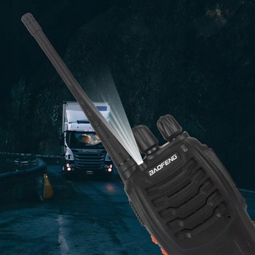 КОМПЛЕКТ 2x РАДИОТЕЛЕФОН BAOFENG ŁOKI TOKI WALKIE TALKIE 8KM