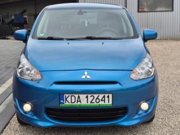 Mitsubishi Space Star Hatchback 5d 1.2 80KM 2015 Mitsubishi Space Star 2015 Sliczny 1.2B 120tys km z Niemiec bezwypadkowy z, zdjęcie 1