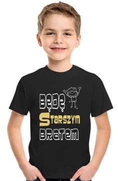 T-shirt Koszulka dla Dziecka Będę Starszym Bratem
