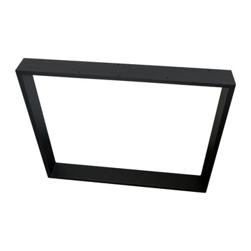 NOGA, NOGI DO STOŁU, BIURKA LOFT 80x72 czarna profil 8x2