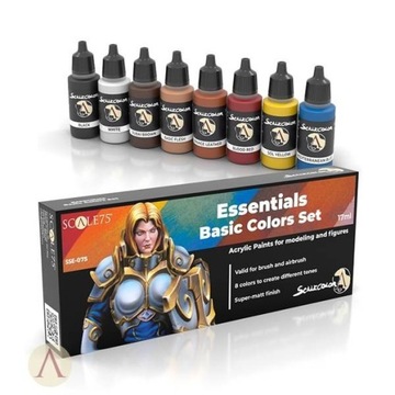 Zestaw Farb Scale75 Essentials Basic Colors