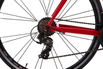 Мужской шоссейный велосипед INDIANA Racing 28 дюймов, красный