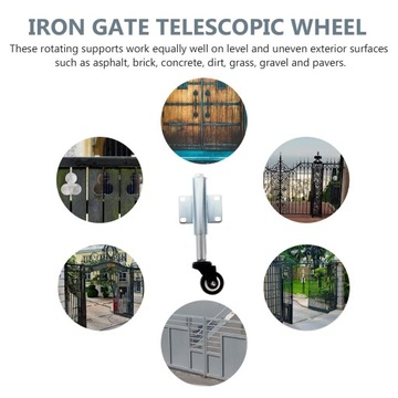 Поворотные колеса Колеса для ворот Пружинное колесо для ворот