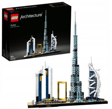 Lego Architecture Dubaj 21052 architektura Dubai