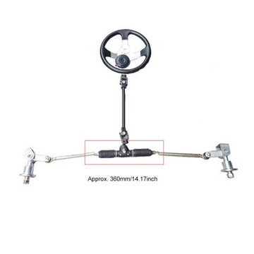 ВАЛ ШЕСТЕРНИ РУЛЕВОГО УПРАВЛЕНИЯ С УСИЛИТЕЛЕМ 360 ММ